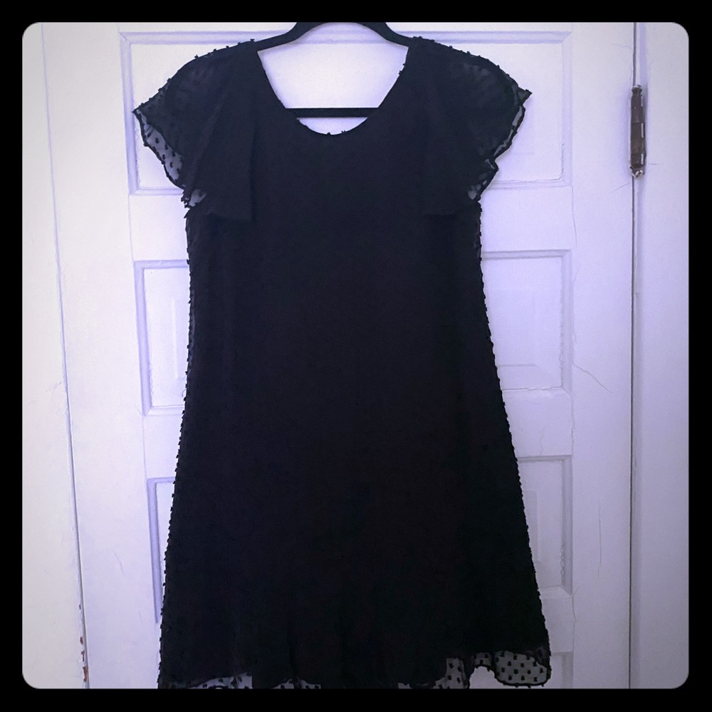 NWOT J.Crew Black Silk Dress 2